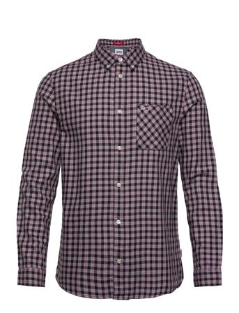 Tjm Essential Check Shirt Skjorta Casual Multi/mönstrad Tommy Jeans
