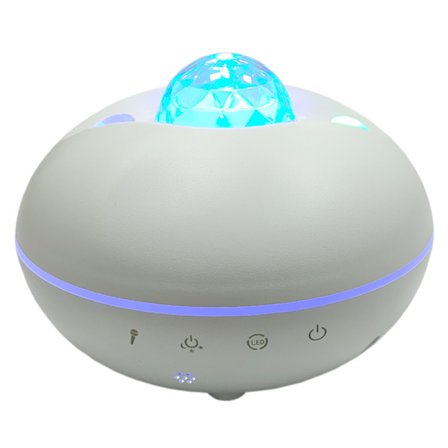 Stjernehimmel-projektor, galakseprojektor med 21 moduser/fjernkontroll