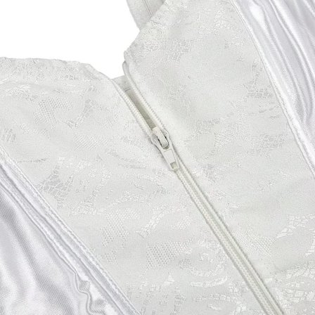 Korsetter för kvinnor Overbust Bustier Top Gothic Sexy Shoulder