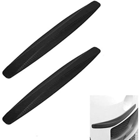 Universal bil foran bakre hjørne støtfangerbeskytter karbonfiber