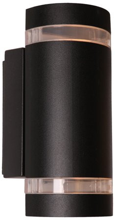 Nordlux Focus Seinävalaisin 2 x 35 W musta, Valaistus