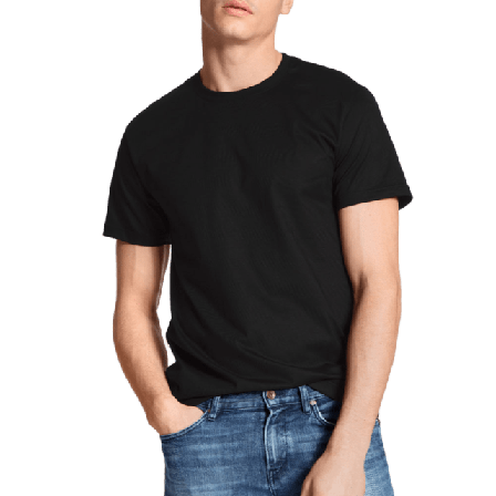 Calida T-shirt 2-pack Natural Benefit 14341 Underlinnen & t-shirts Herr Svart L