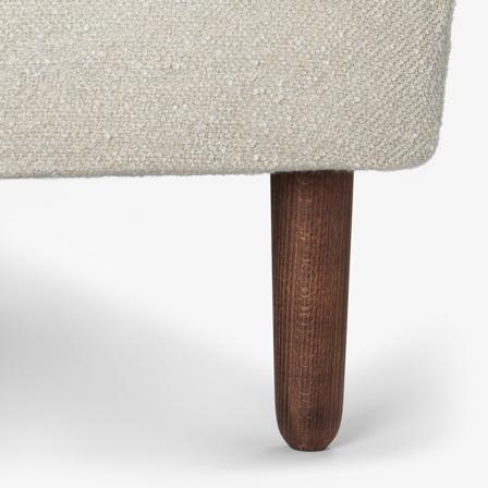 Kastell Pied cylindrique en bois 18cm - Walnut