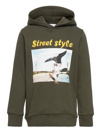 Nkmrstreet Swe W Hood Bru Green Name It