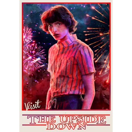A3 Print - Stranger Things - Mike Wheeler