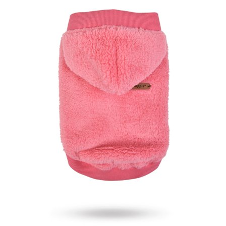 Puppia - Lottie Hoodie - Indian Pink - Hundegenser, hundvester & T-skjorter til hunder