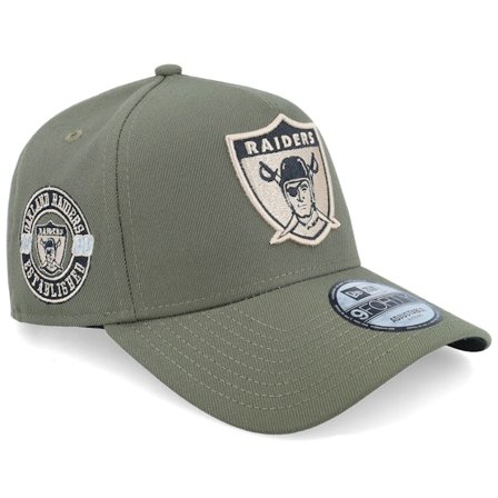 New Era - NFL Vert adjustable Casquette - Hatstore Exclusive x Las Vegas Raiders 9FORTY Olive A-Frame Adjustable @ Hatstore