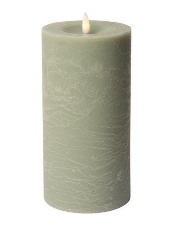 C'est Bon | Rustic Finish Led Pillar Candle | H20CM