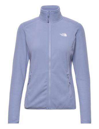 W 100 Glacier Fz - Eu Sweatshirts & Hoodies Fleeces & Midlayers Blå The North Face