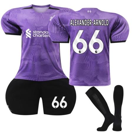 23-24 Liverpoolin vieraspaita lapsille nro 66 Alexander-Arnold 20