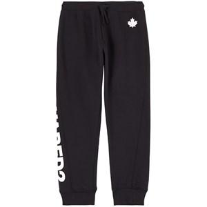 Kids - Dsquared2 Black Logo Sweatpants 10 Years - Bottoms - 10 years - Black