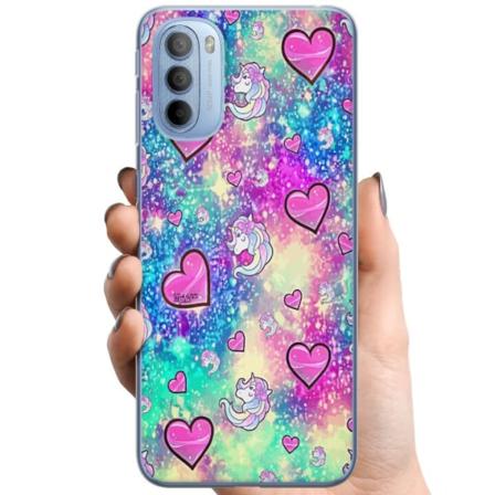 Motorola Moto G31 TPU Mobildeksel Enhörning