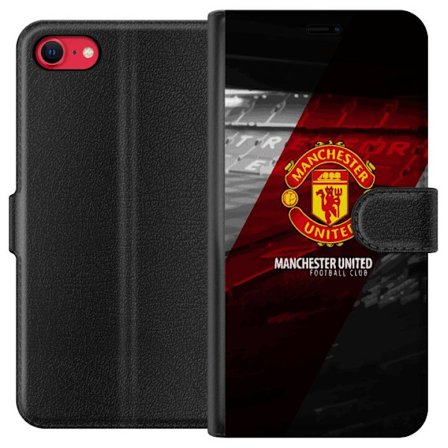 Kompatibel Tegnebogsetui til Apple Apple iPhone 8 Manchester United FC