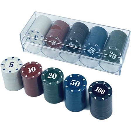 Pelimerkit, Bingo-merkit, Laskupelimerkit 100 kpl