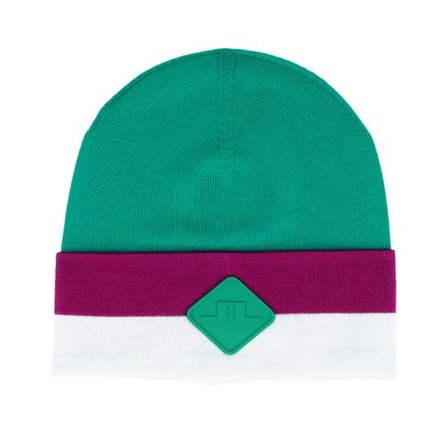 J.Lindeberg - Grön cuff Beanie - Merino Stripe Bosphorus Cuff @ Hatstore
