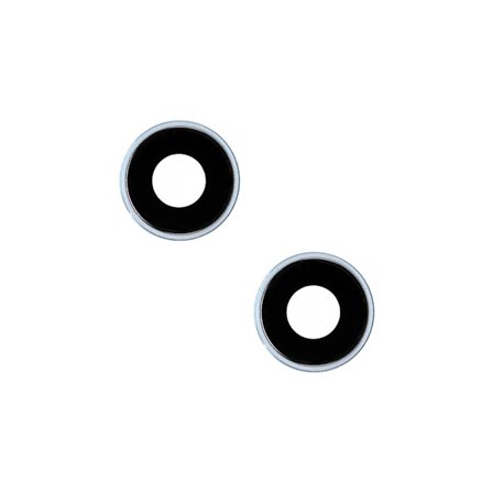 iPhone 14 Kameralins med Ram - Blå