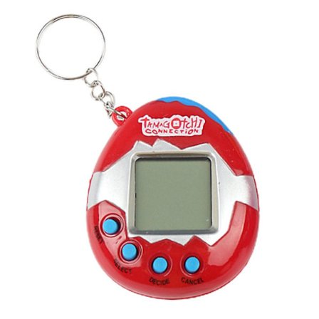 Tamagotchi Elektronisk Cyber Virtuell Husdjursleksak Retrospel 90-tal Nostalgisk Nyckelringspresent