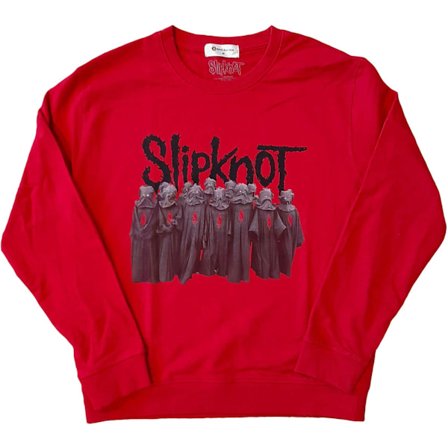 Slipknot Unisex Adult Choir Sweatshirt L Röd