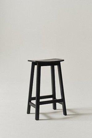 Jotex - Barstol Sort mat sort - SELENE - Køb Skamler hos Jotex