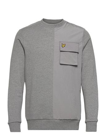 Tech Pocket Sweatshirt Grey Lyle & Scott