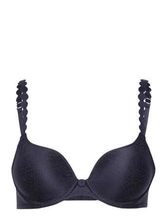 Tom Padded Bra Heartshape Lingerie Bras & Tops Push Up Bras Blå Marie Jo