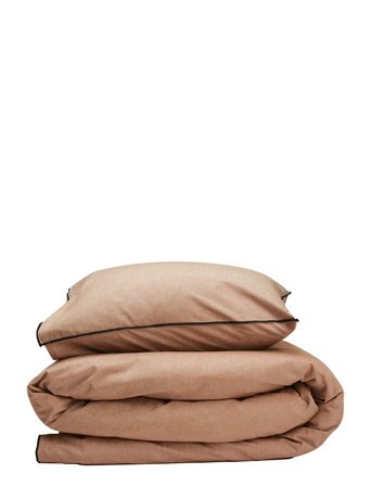 Gripsholm Påslakan Chambrey Lejon 150X210;50X60 - Beige - 150X210;50X60CM