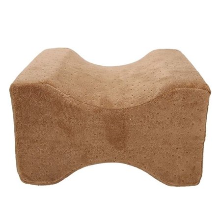 Ammattimainen jalkatyyny raskaana olevalle naiselle, nukkumistyyny, jalkamuistin puuvilla, nukkumispolvituki, vaaleanruskea
