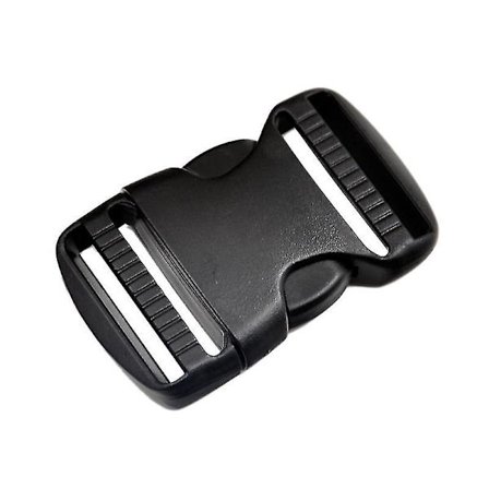 Side Release Buckles,heavy Duty Plastic Buckle Clips Snaps Backpack Belt Replacement Buckle(4 Pcs, Black)