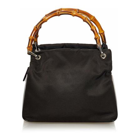Gucci Vintage, Pre-owned Bag Zwart, Dames, Maat:ONE Size,nylon