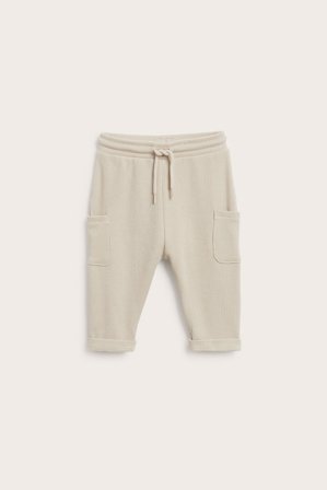 Kappahl | Bukse med vaffelstruktur Beige 62 | Beige