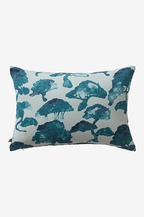 Jotex - Kissenhülle 60x40 Cm Blaugrau - BONSAI - Kaufe Dekokissen und Kissenbezüge bei Jotex