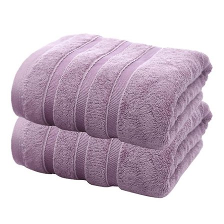 Bambusfiber 2-delt Oversized Badehåndklæde, Super Blødt Badeværelseshåndklæde, Højabsorberende, Komfort