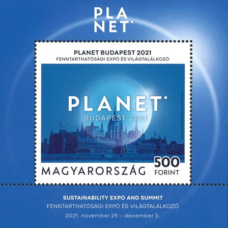 Ungarn - Planet Budapest - Postfrisk miniark
