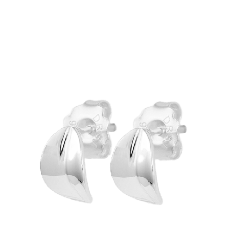 Drakenberg Sjölin Botanica små örhängen med ett litet löv Dam Silver ONESIZE