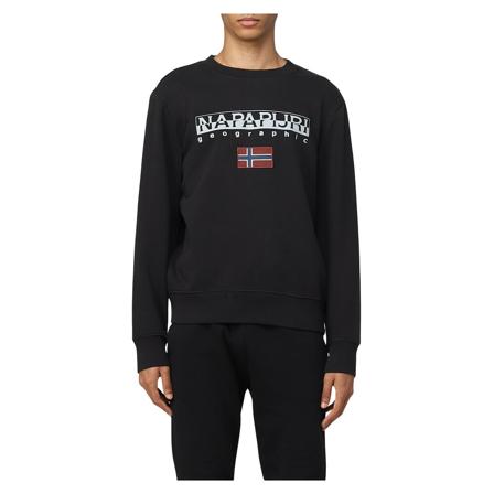 Napapijri Sweatshirts , Zwart , Heren , Maat: XL