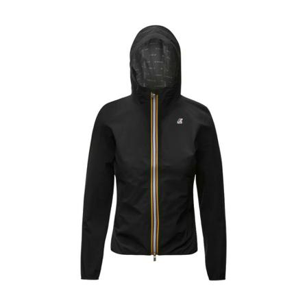 K-Way Donna Lil Stretch Dot Jakke K111Nqw USY Sort, Dame