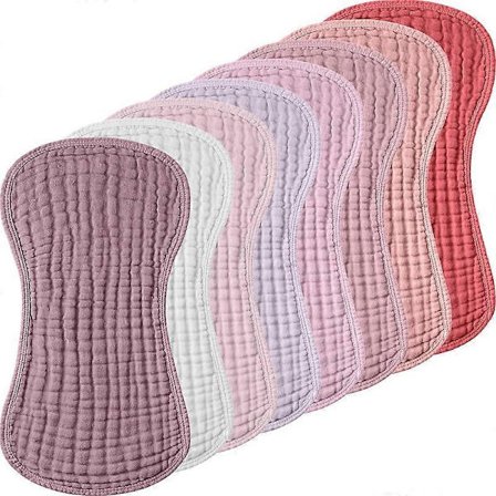 Musslin Ammelapper for Baby Bomull Ammelapp