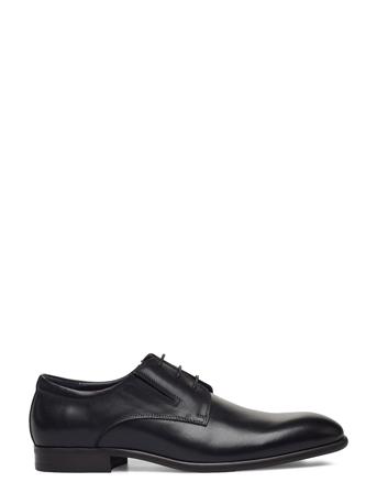 Laced Derby Shoe Black TGA By Ahler
