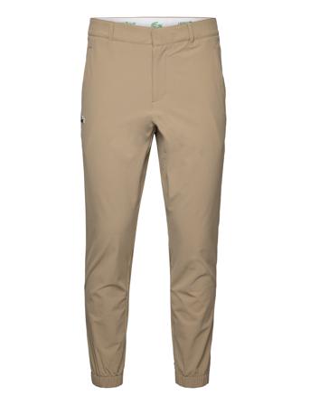 Trousers Uformelle Bukser Hverdagsbukser Beige Lacoste*Betinget Tilbud