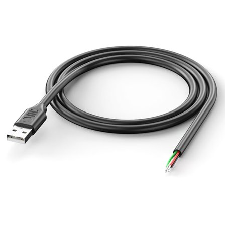 Joustava USB-kaapeli 4-nastaisella johdolla, laadukas USB2.0-datakaapeli, 4-nastainen johtokaapeli