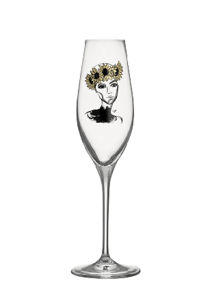 Kosta Boda Champagneglas 2-pack All About You Blå 24CL