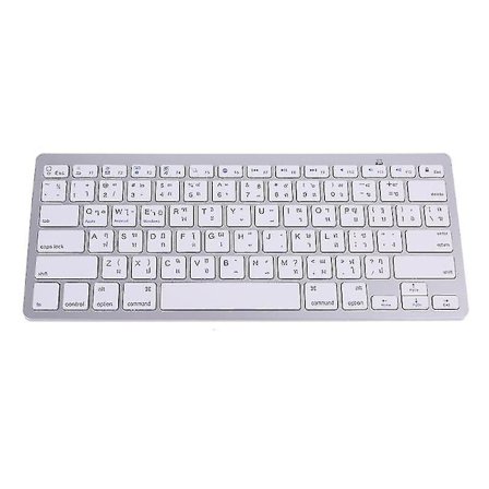 Thaimaa Englanti Thai 78 Näppäintä Langaton Bluetooth-yhteensopiva Näppäimistö I-pad Läppärille Mac-kirjalle Tabletille Pc Matkapuhelimelle
