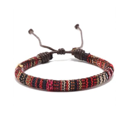 Flettet armbånd i Bohemia Style