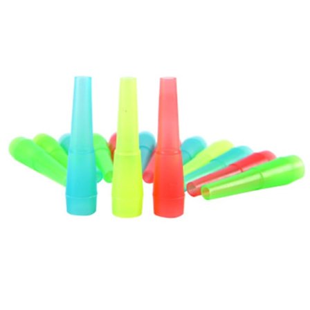 IC 100 st engångs BPA-fria plastmunstycken Vattenpipa slang muntillbehör