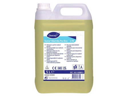 Diversey Maskindisk SUMA Med Alu Pur-Eco L10 - Lyreco - Städ och hygien - Diskrengöring - Maskindiskmedel