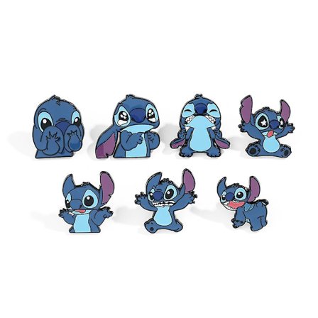 7 stk tegneserie Lilo & Stitch Broche Pins Badge Pin Til Rygsække Tøj Jakker Hatte Dekoration Gaver
