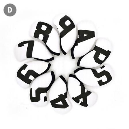10 st Cover Järnhuvud Cover type-D
