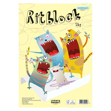 Kärnan Tegneblok 1 kg