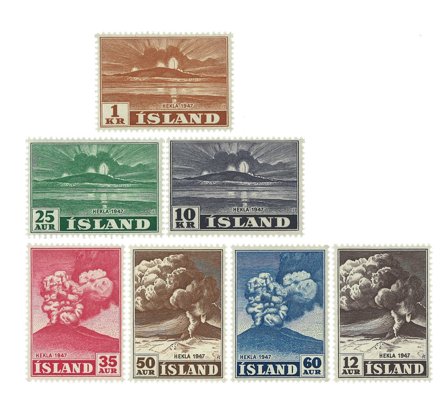 Island 1948 - AFA 248-254 - Postfrisk