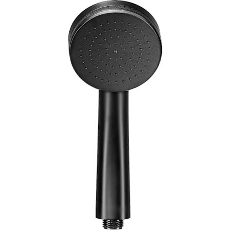 Tryckförstärkande 1-funktions duschhandtag, matt svart KFG
